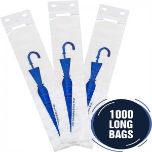 Quality Biodegradable Transparent Plastic Umbrella Wrapping Bags Disposable Umbrella Wet Bag Wholesale wholesale