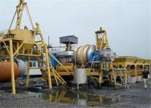 China Auto Manual Switchable Mobile Asphalt Mixing Plant for Bitumen / Aggregate Material on sale