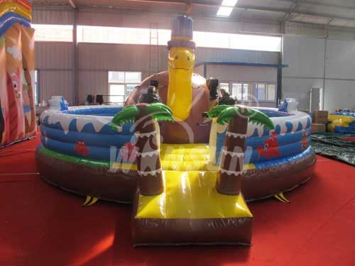 Commercial Grade Jump Bounce House Fire Retardant PVC Material Made