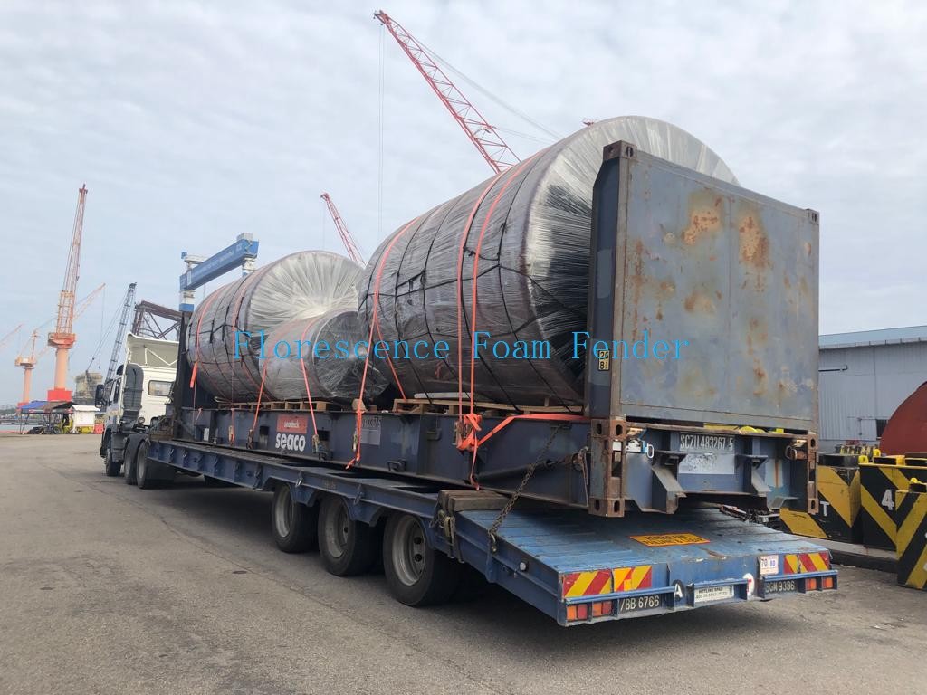 Ship Docking Protection Polyurethane Foam Fender Customized