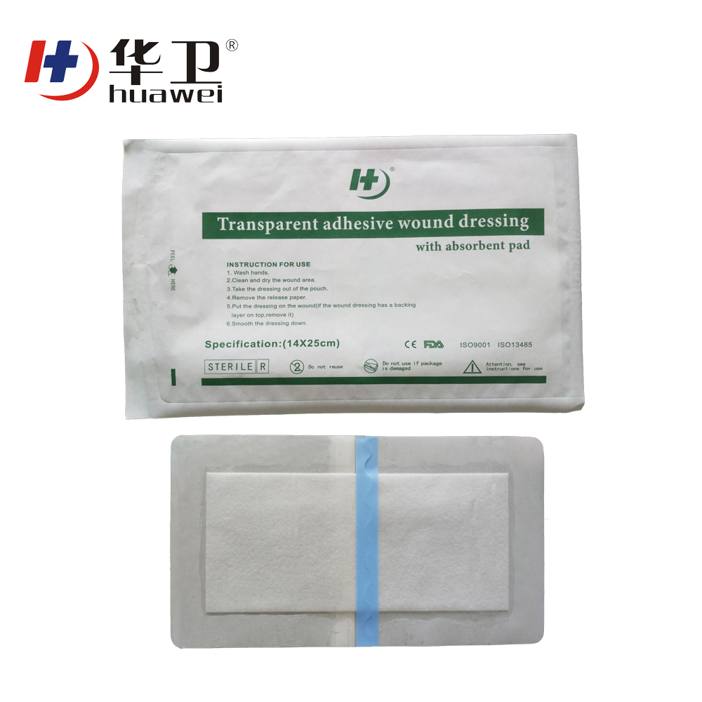 3M type PU film transparent wound care dressing with FDA CE best selling