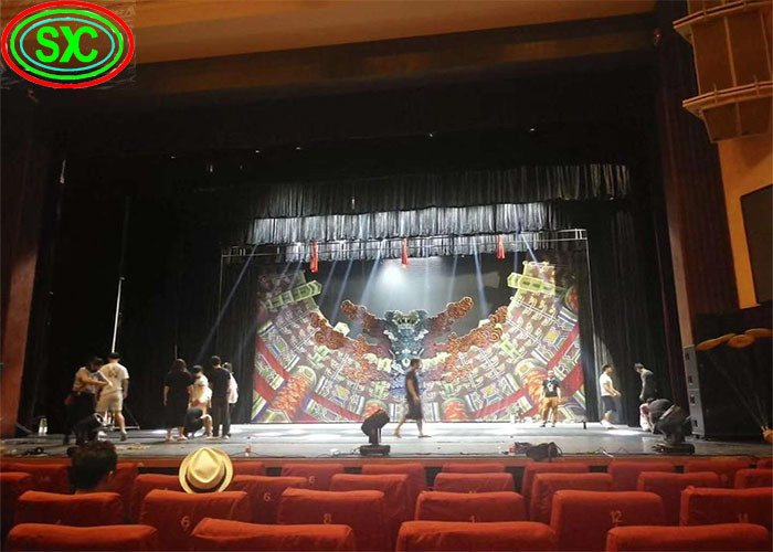 LED Rental Screen / Slim And Lightweight LED Display, Customizable Large Stage Festival Screen
