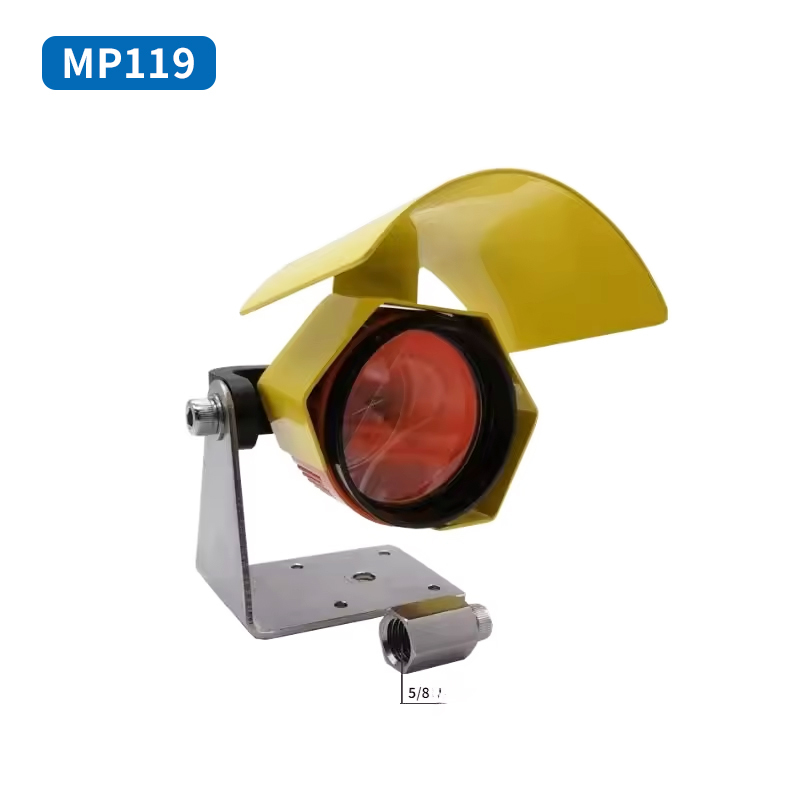 25.4mm Mini Prism for GNSS RTK Receiver with 0/-30mm Offset