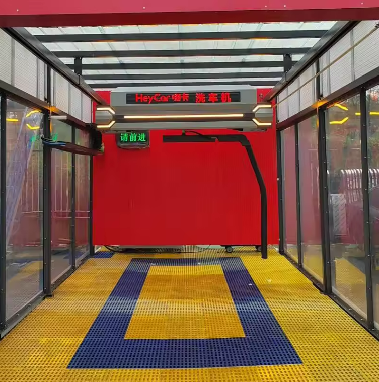 Clean Cars with Ease Cold Water High Pressure Washer and Contactless Auto Detailing Brushless Automatic Car Wash Machine
