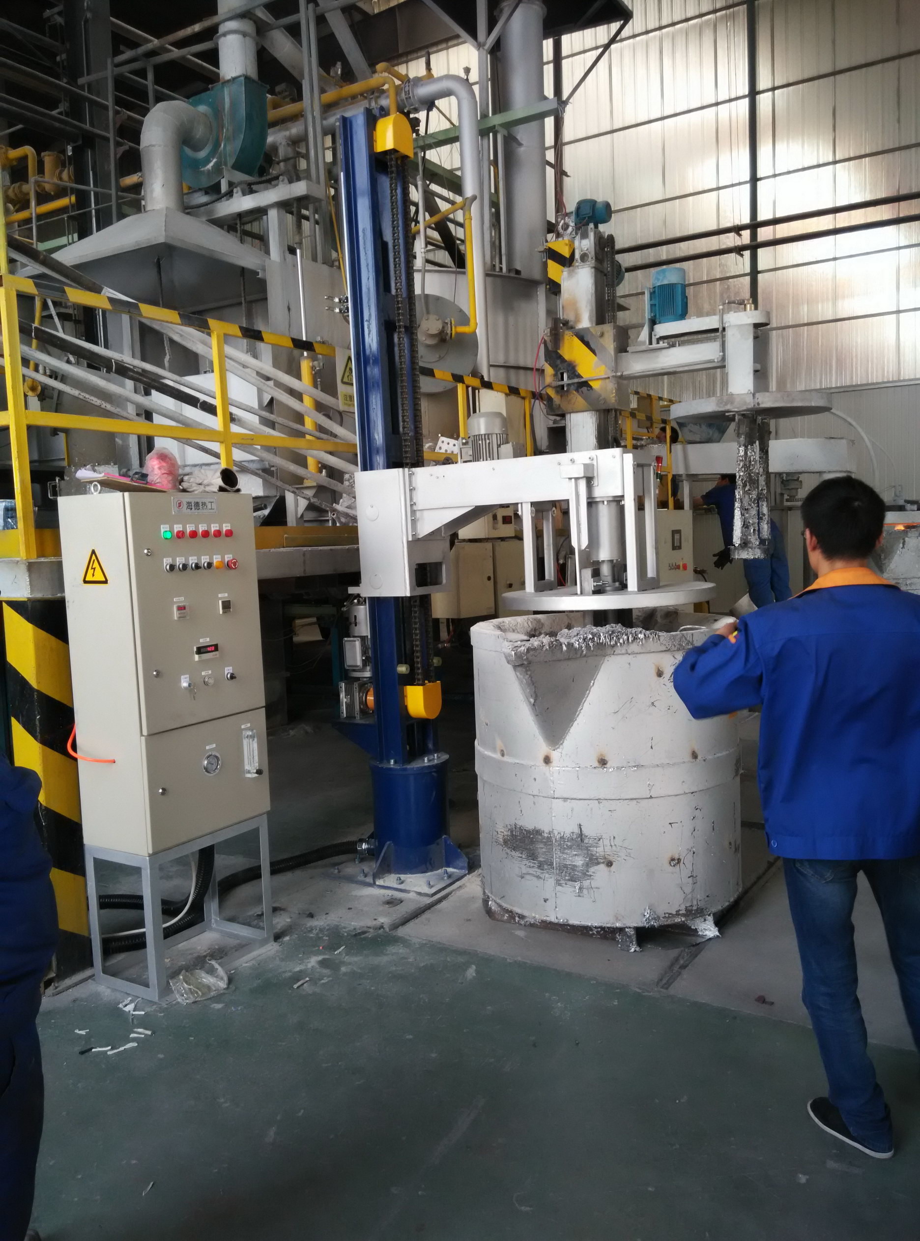 600kg Capacity Automatic Degassing Liquid Refining Refinement Automatic Operation Mode For Optimal Performance