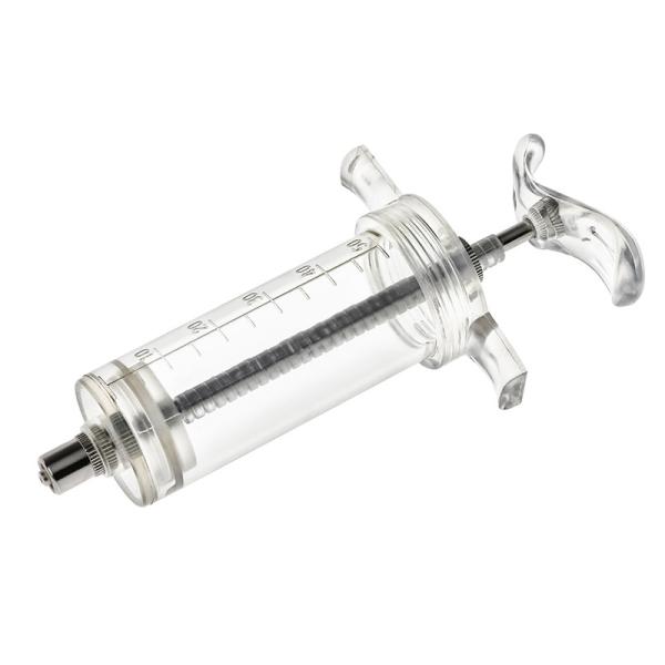50ml Adjustable Switch Veterinary Syringe for Animal Vaccination Easy Sliding Stable Connection Clear Dose Scale