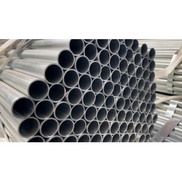 Q235 48.3mm Zinc Galvanized Steel Pipe Hot Dipped For Scaffolding