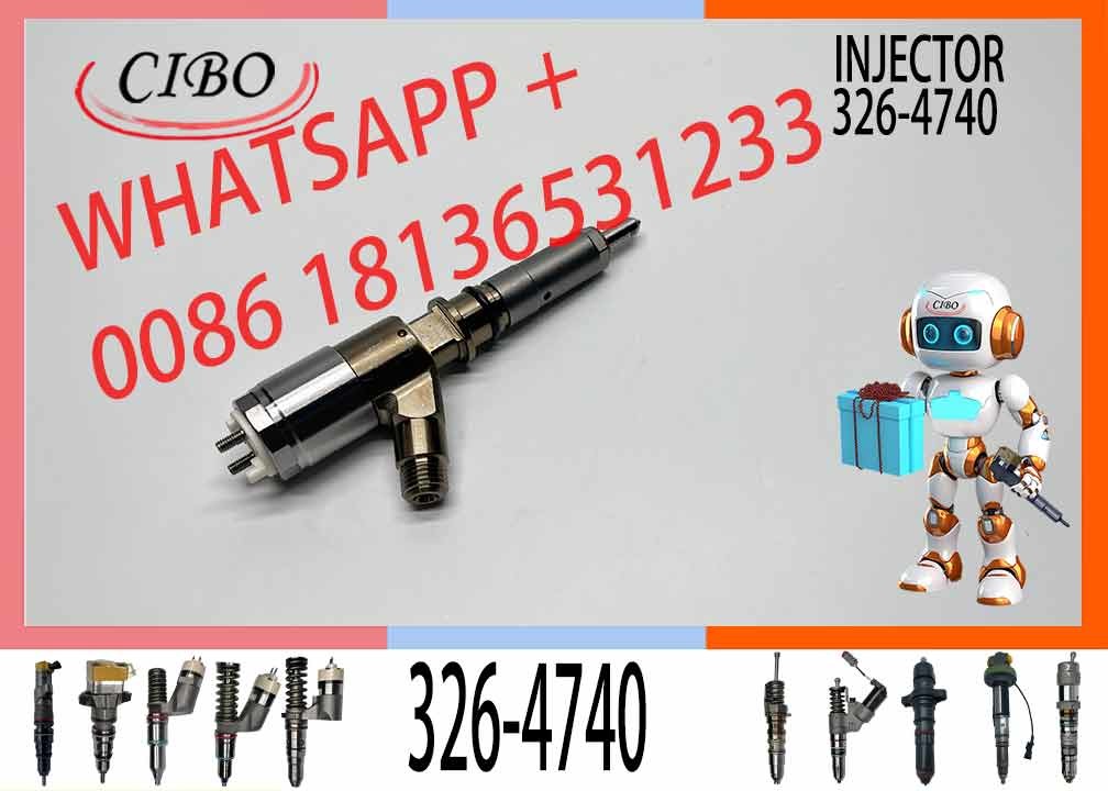 Common Rail Fuel Injector 326-4740 3264740 32F61-00022 32F6100022 For 320D Excavator