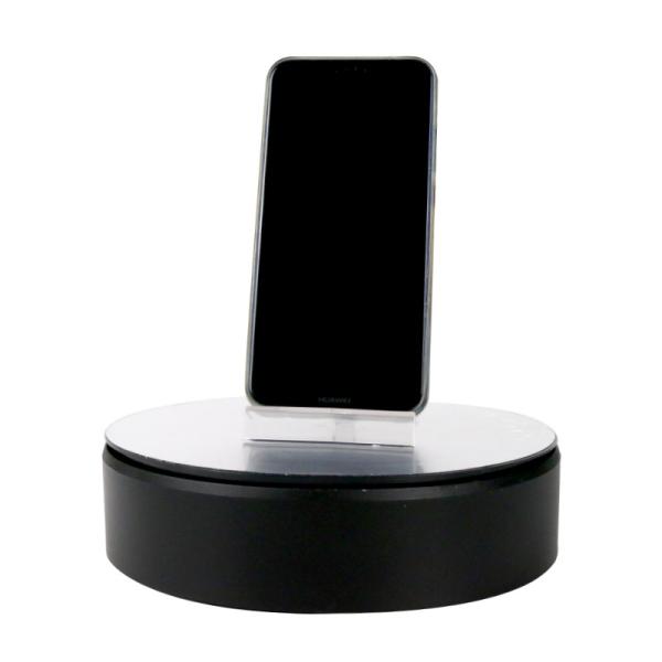 Real Mirror Face Electric Rotating Display Stand With High And Low Speed Rotation