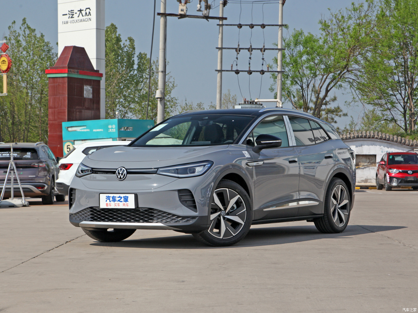 For Volkswagen 2022 ID6 X Crozz Pro Prime Electric Vehicle High Speed SUV New Car VW Auto ID6 ID4 PURE + New Car