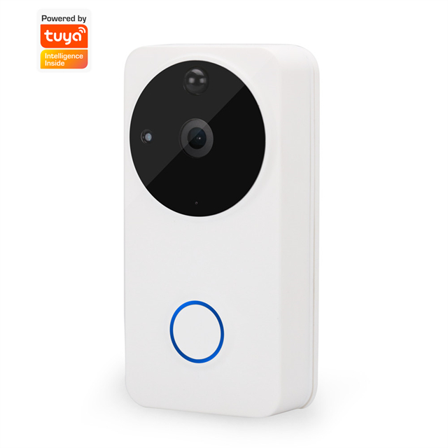 FCC Smart Home Video Doorbell FHD 1080P 8G 16G 32G 64G Black White