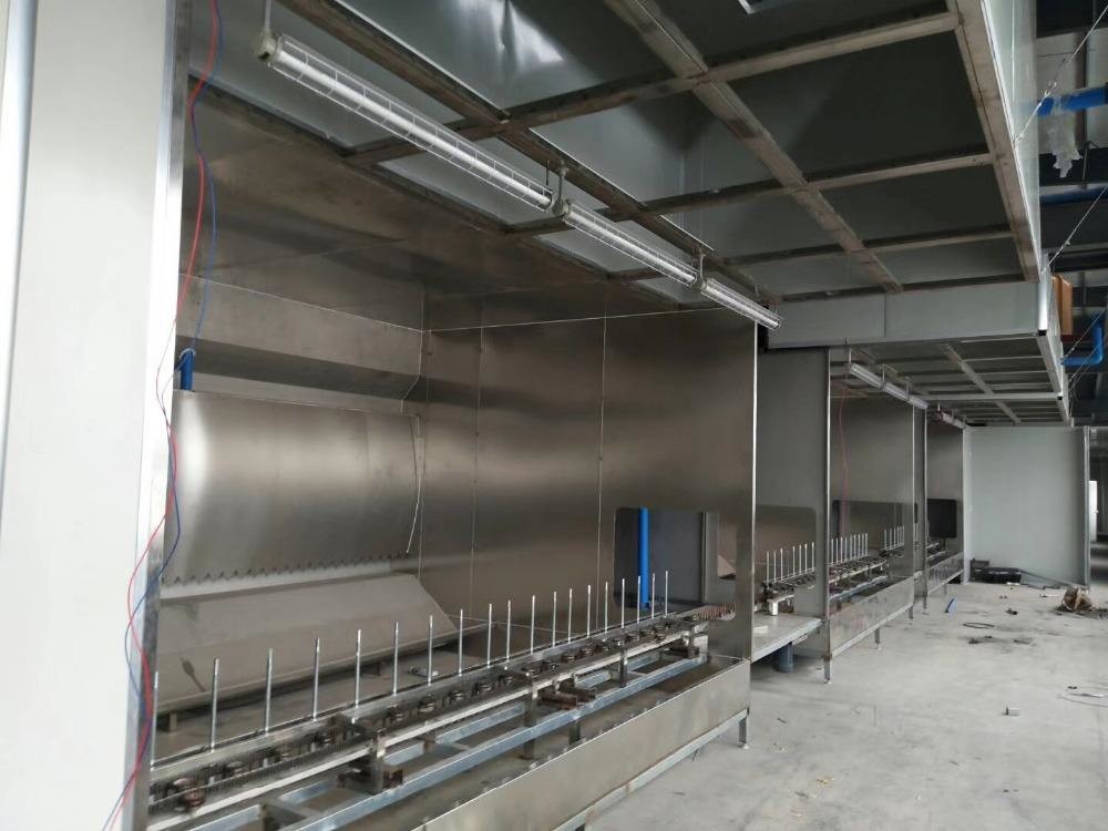 Robust Water Curtain Cabinet for Improved Spray Paint Facility Safety