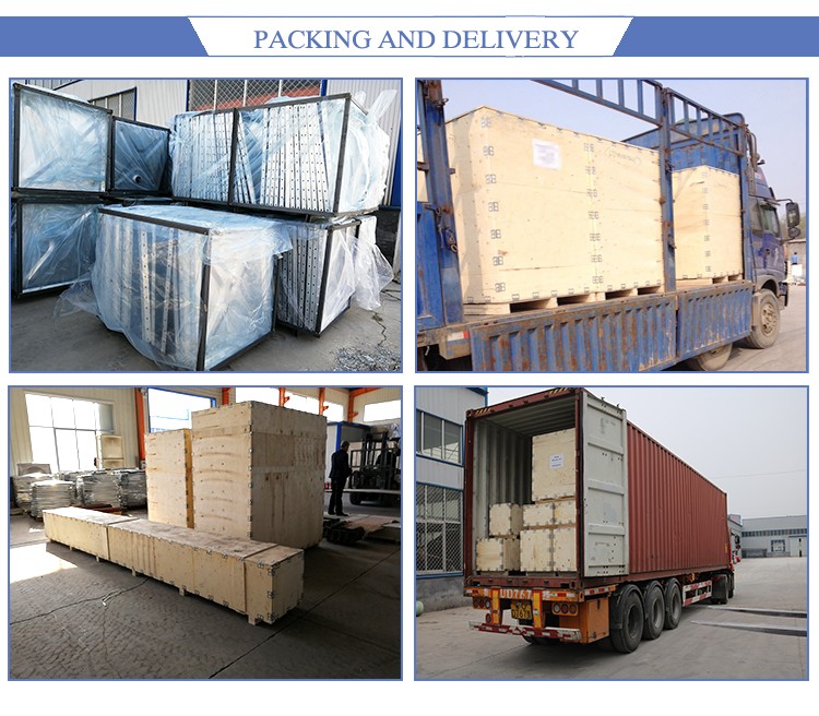 Hot Dipped Galvanized Steel Storage Water Tank HDG Sectional Water Tank For Rain
