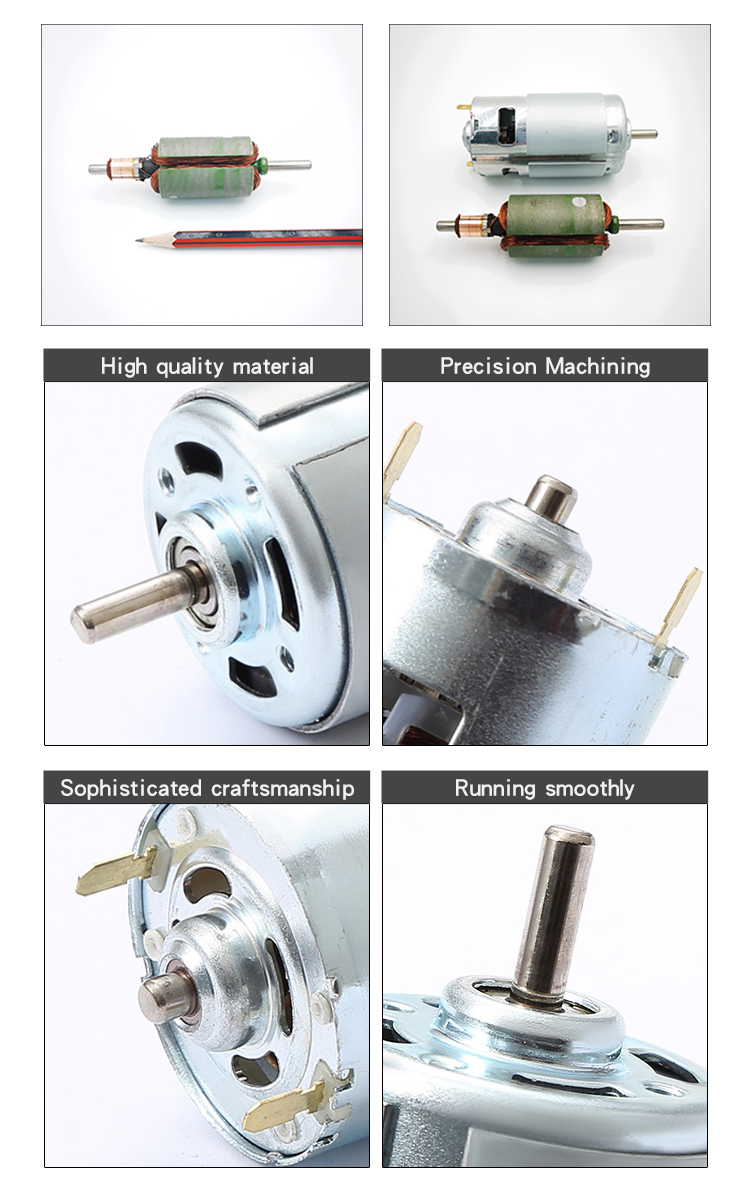 Planetary Gearbox DC Brush Motor 12V 24V Micro Brushed Motor
