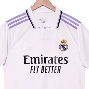 2022-2023 Real Madrid Home Fan Edition Jersey Support Group Personalized