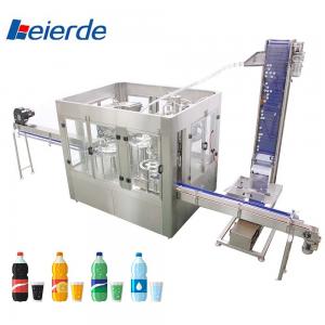 China Automatic CE Carbonated Beverage Filling Machine For PET Bottle on sale