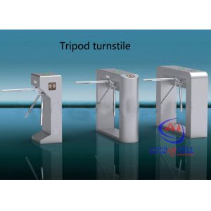 Quality Access Control Tripod Turnstile Gate , pedestrian security gates Semi - automatic wholesale