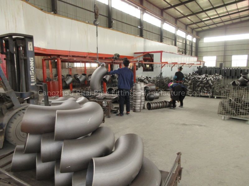 Approved Butt Weld Pipe Fittings 90 Degree Elbow 1.5D ANSI B16.9 SA234WPB