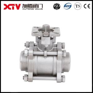 China ISO5211 Mounting Pad Quick 3PC Ball Valve Stainless Steel for Industrial Applications on sale