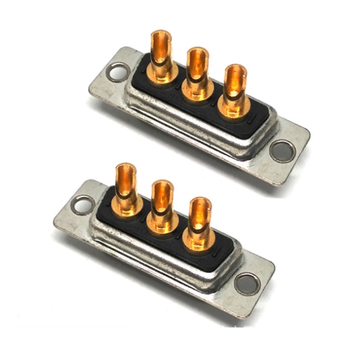 High Power 3W3 Male Solder Type Connector