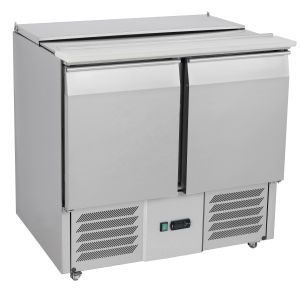 2 Doors Refrigerated Saladette Counter