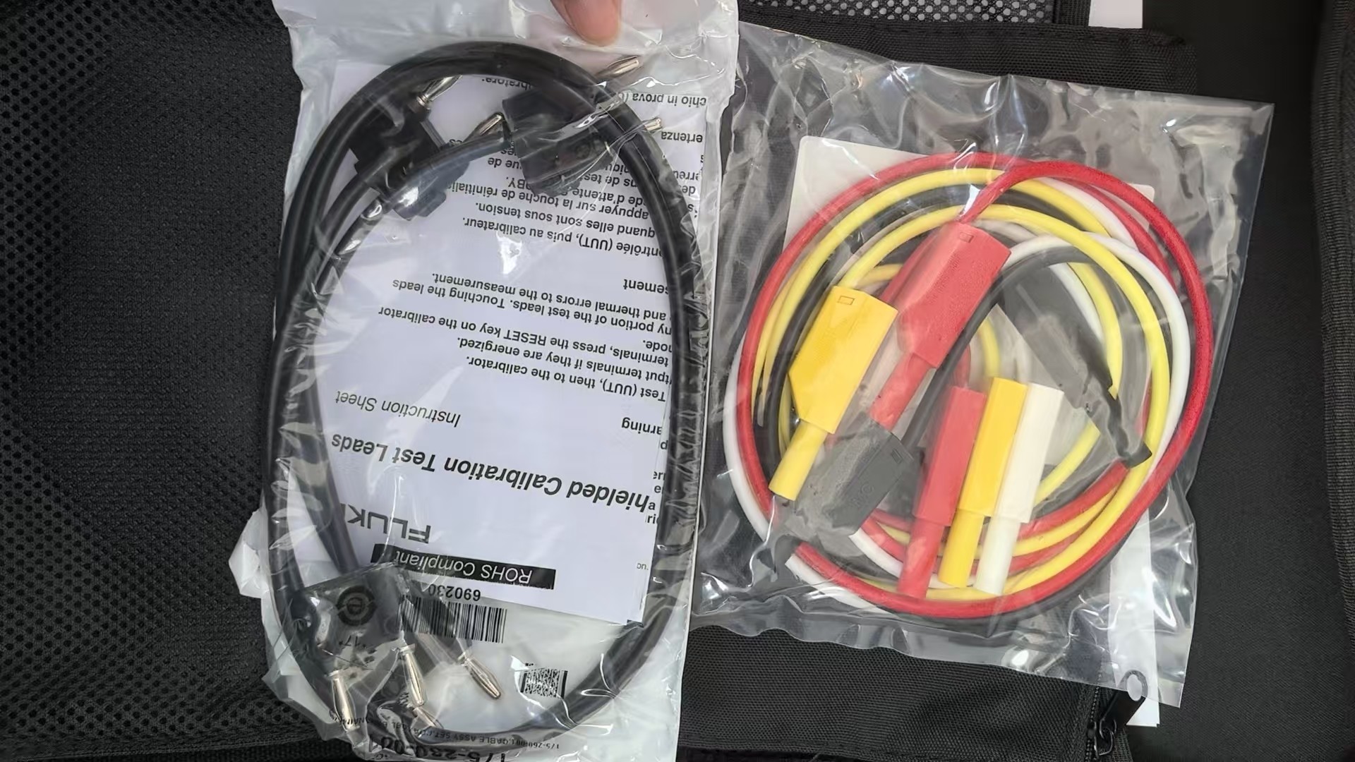 Fluke 5500A/Leads 5520A/Leads Test Lead Set Designed For Use On The 5500A Multi-Product Calibrators