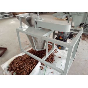 Quality Commercial Auto Nut Processing Machine , Pecan Black Walnut Hulling Machine wholesale