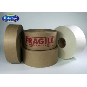 Quality Environmental Gummed Brown Paper Tape For Carton Sealing Bunding wholesale