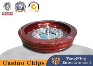 China Professional  Maril Wooden Roulette Wheel Set on sale