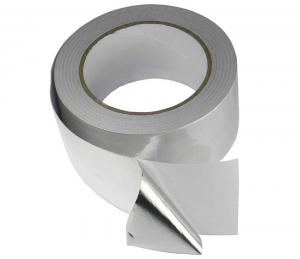 Acrylic Adhesive Aluminum Foil Duct Tape Heavy Duty 0.018-0.125mm Thickness