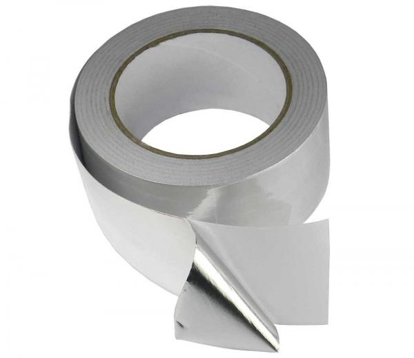 Cheap Acrylic Adhesive Aluminum Foil Duct Tape Heavy Duty 0.018-0.125mm Thickness for sale