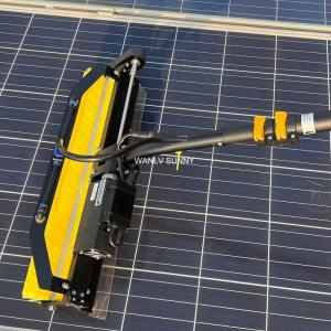 Quality Solar Panel Cleaning Tools with Rotating Cleaning Brush and Dry Cleaning Machine Kit wholesale