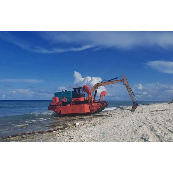 40 Inch Draught Amphibious Dredger with 194KW Cummins Engine