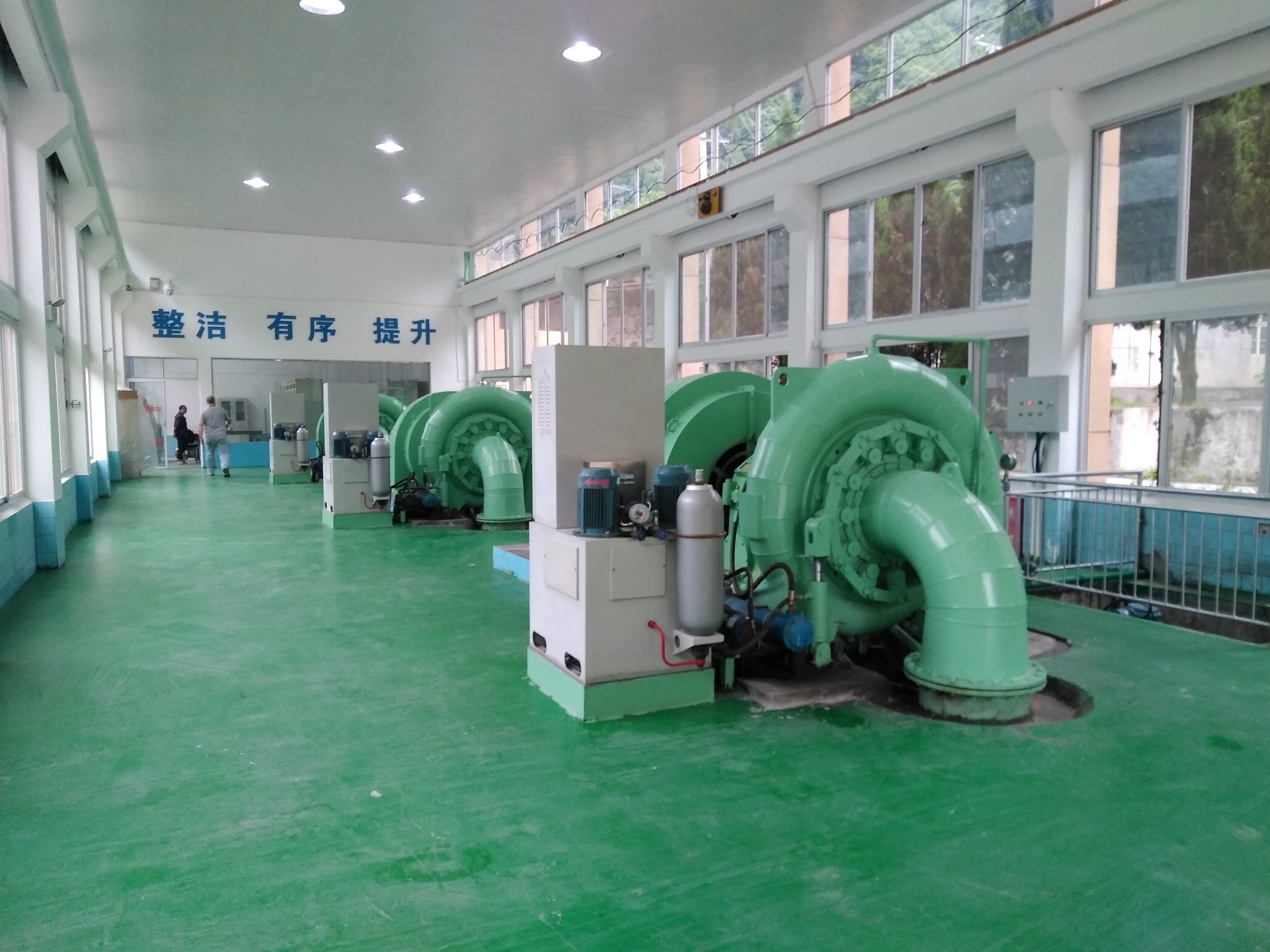 Steel And Stainless Steel Hydro Turbine Generator 50 Years Lifespan for Power Generation