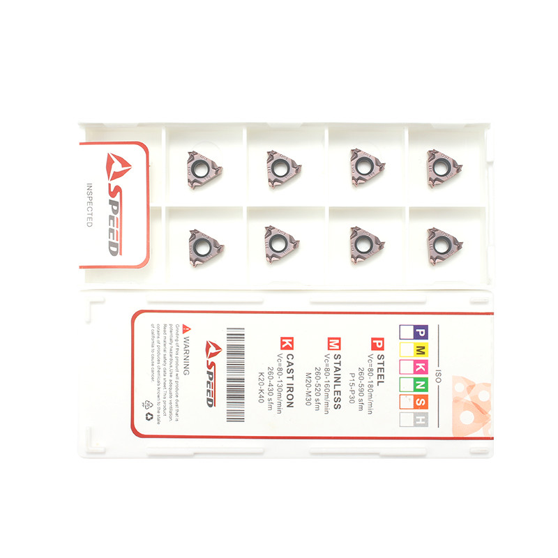 Precision Carbide Thread Inserts 11IR 11ER 16IR 16ER AG55 AG60 Metal Cutting Tools