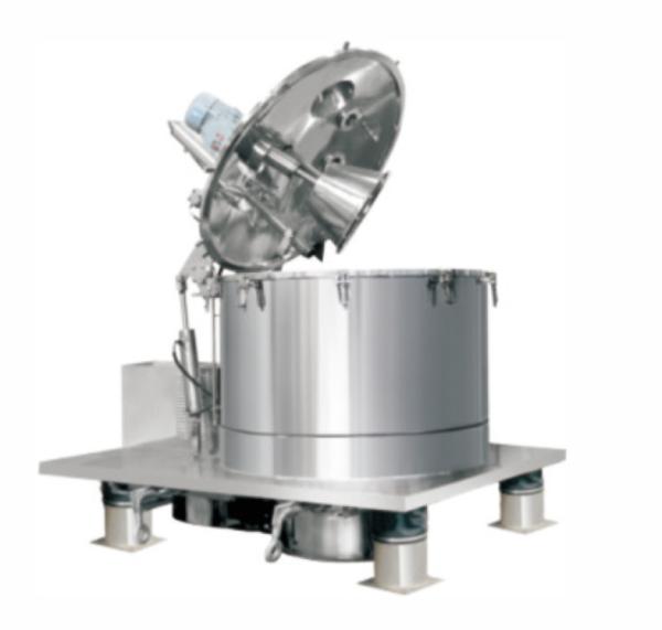 PLC Control Stainess Steel Basket Scraper Bottom Discharge Pharmaceutical