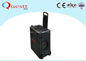 China APP Operation Trolley Case 100W Laser Rust Cleaning Machine on sale