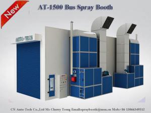 China AT-1500L 15m Bus Spray Booth,Semi Downdraft Spray Booth,china paint booth manufacturer on sale