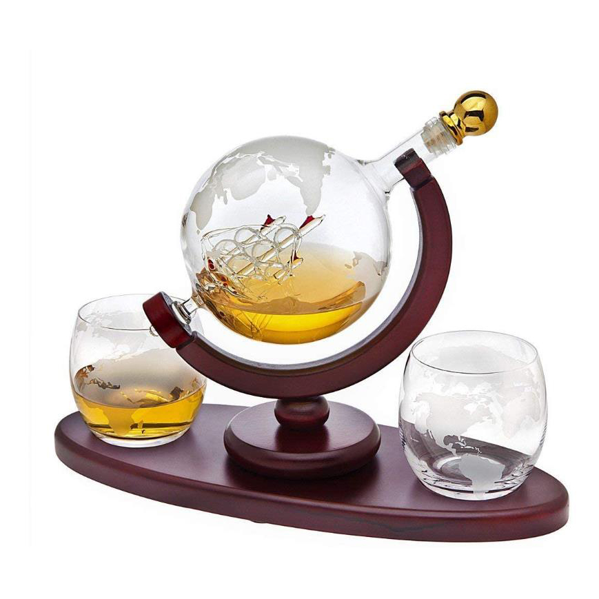 Glass Products Custom Clear Frosted 750ml 500ml 100ml Vodka Brandy Whisky Glass Bottle