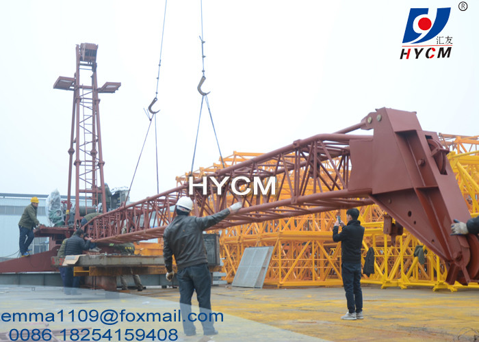 2000kg Load Small Baby Derrick Crane to Remove Big Derrick Crane on Top Floor