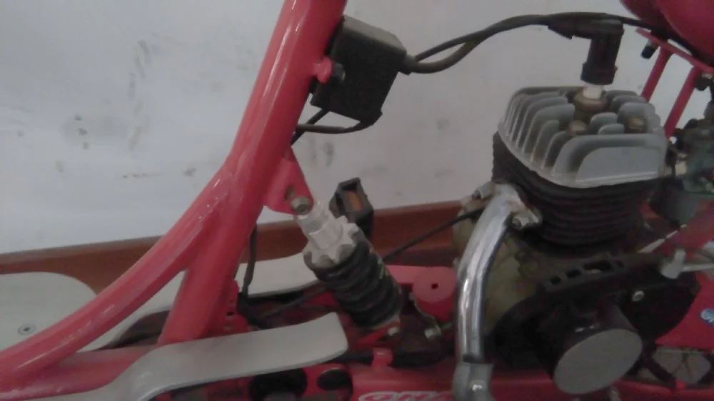Popular WHOLE RED MOTOR Chopper Bicycle 20-24" with Steel Frame