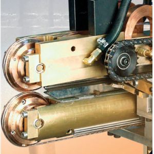 Air Duct Straight Seam Resistance Spot Welding Equipment 9m/Min