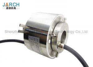 China Shaft Mounted Through Bore Slip Ring Under Sea Water 10M S316L Housing Material IP68 on sale