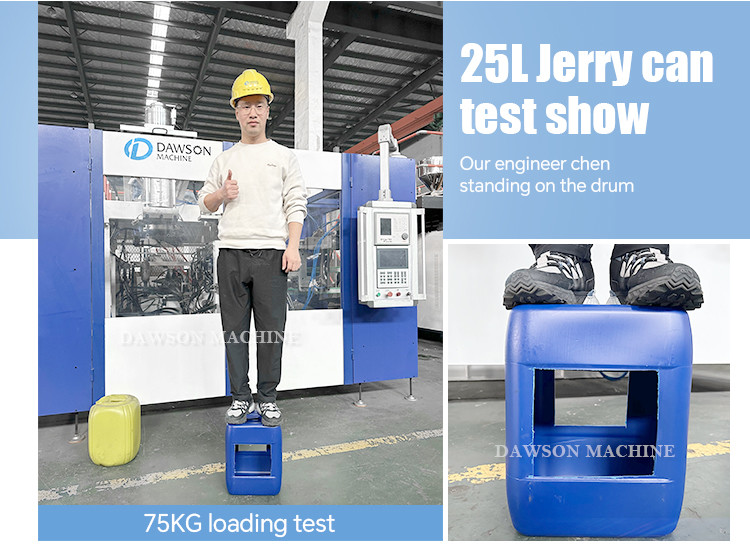 High Speed Plastic 20L Single Station Single Die Head Blowing Machine for Making Plastic Jerrycan