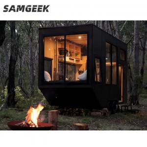 Quality Quick Assembled Sound Proof Glass Custom Tiny Prefab House Steel Frame Home wholesale