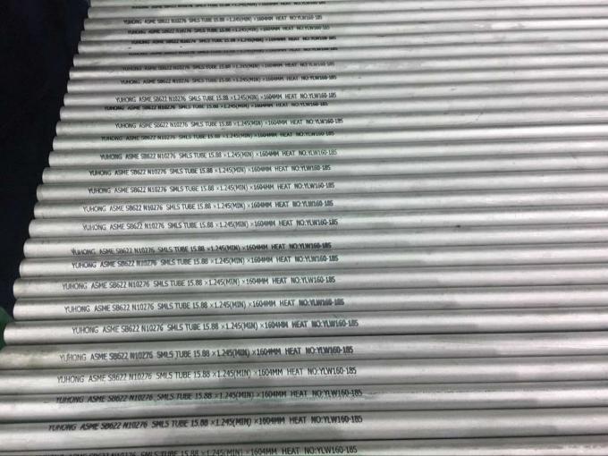 Hastelloy Pipe, ASTM B622/ B619 /B626  UNS N10276 (C-276 / 2.4819 ) 6" SCH40S 6M 100% ET & HT