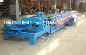 China Flying Saw C Purlin Steel Sheet Roll Forming Machine 175mm / 465mm For Warehouse on sale