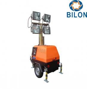 China Professional Mobile Light Tower 3kw Industrial Portable Light Towers on sale