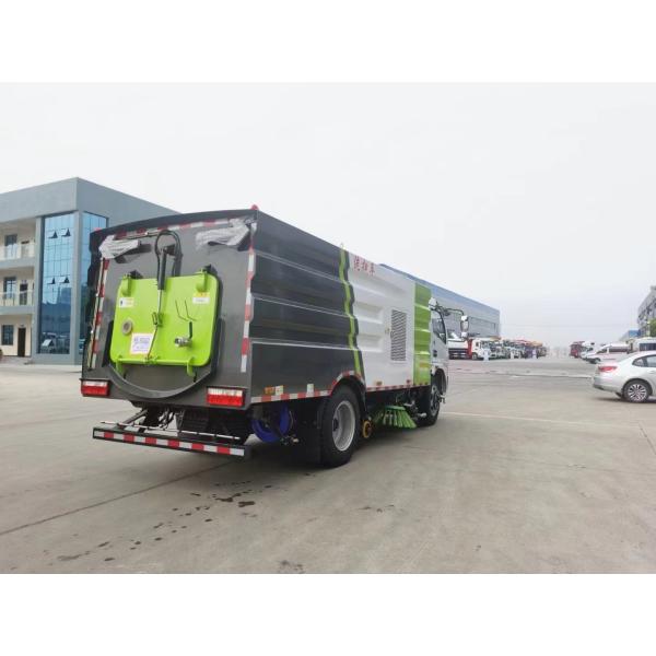 Pure Electric Road Sweeper With High-pressure Water Flushing Function for Airport Road Cleaning