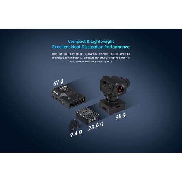 SIYI Power Module Aircraft Model High-precision Hall Ammeter 7-100V Voltage Measurement CNC Housing